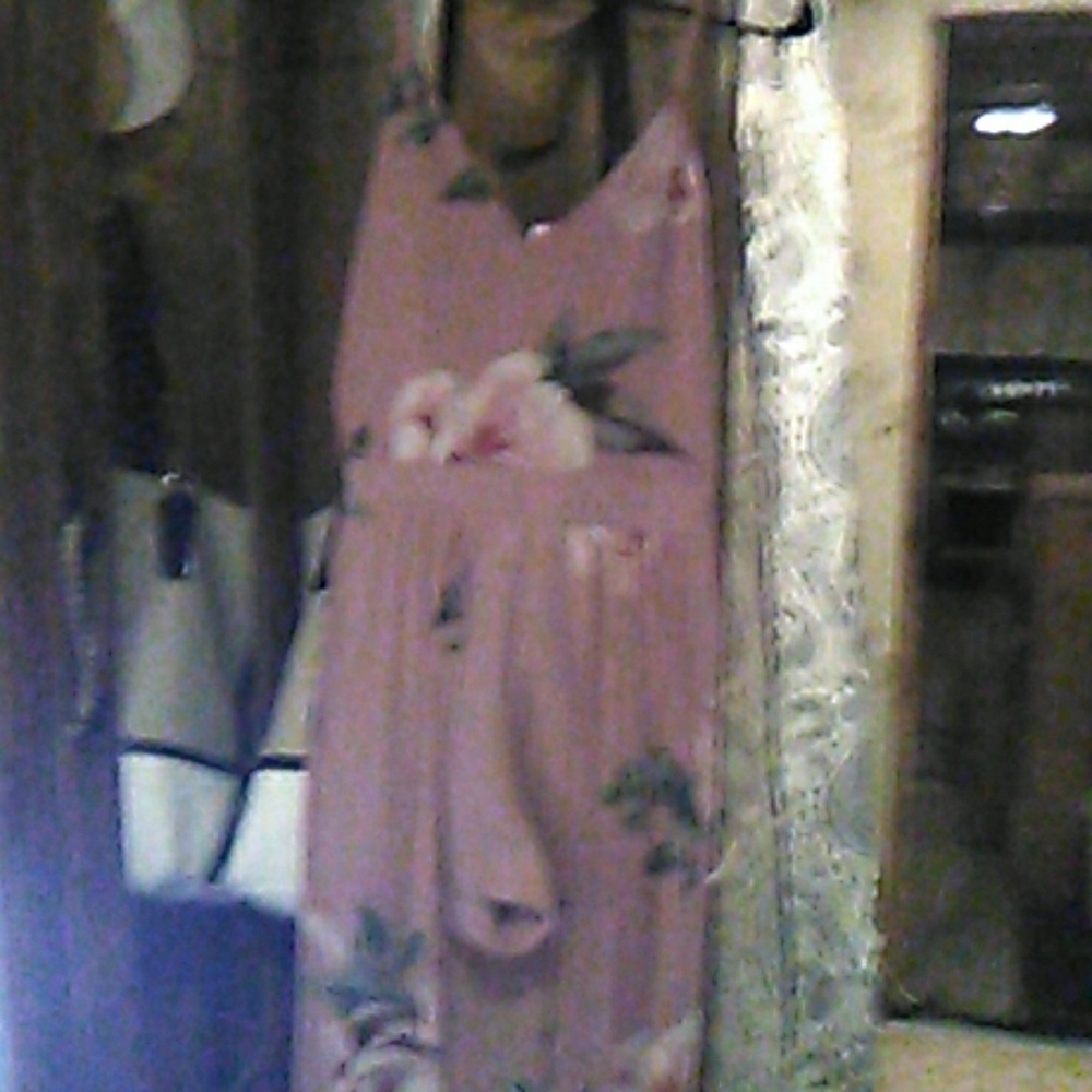 Beautiful long dress with shorts built in so cute!